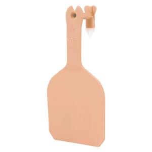 Y-Tag One-Piece Feedlot Ear ID Tags Peach - Item # 45714