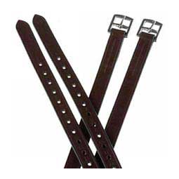 Collegiate 1/2 Hole Stirrup Leathers Brown - Item # 45866