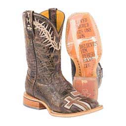 My Savior 11" Cowgirl Boots Brown - Item # 46002