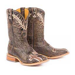 My Savior 11-in Cowgirl Boots Brown - Item # 46002