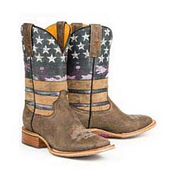 American Woman 11-in Cowgirl Boots Brown - Item # 46011