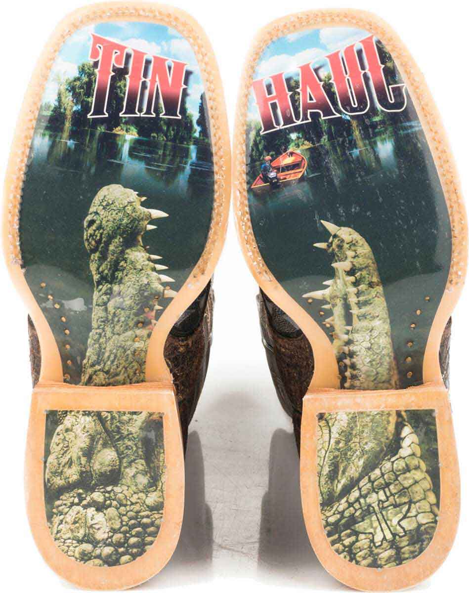 Valley Vet Swamp Chomp 13-in Cowboy Boots Tin Haul Mens Cowboy