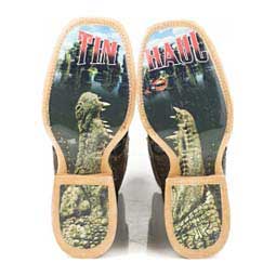 Swamp Chomp 13-in Cowboy Boots Brown - Item # 46041