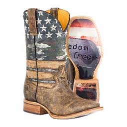 Freedom 11-in Cowboy Boots Brown - Item # 46051