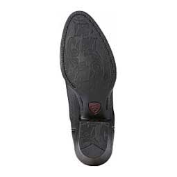 Heritage Western R Toe 11-in Cowgirl Boots Black Deertan - Item # 46132
