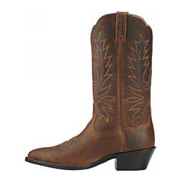 Heritage Western R Toe 11-in Cowgirl Boots Distressed Brown - Item # 46132
