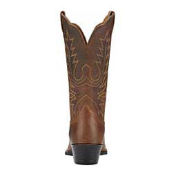 Heritage Western R Toe 11-in Cowgirl Boots Distressed Brown - Item # 46132