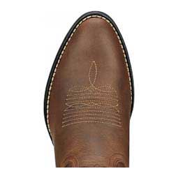Heritage Western R Toe 11-in Cowgirl Boots Distressed Brown - Item # 46132