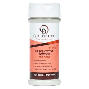 Coat Defense Daily Preventative Powder for Dogs 6 oz - Item # 46196