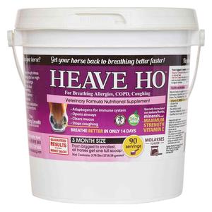 Heave Ho for Allergies, COPD and Coughing in Horses Molasses 3.78 lb (90 days) - Item # 46206