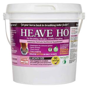 Heave Ho for Allergies, COPD and Coughing in Horses Sugar-Free Apple 3.78 lb (90 days) - Item # 46206
