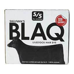 Blaq Livestock Hair Dye Kit 37 oz (dyes 8 x 1200 lb animals) - Item # 46225