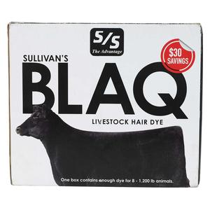 Blaq Livestock Hair Dye Kit 37 oz (dyes 8 x 1200 lb animals) - Item # 46225