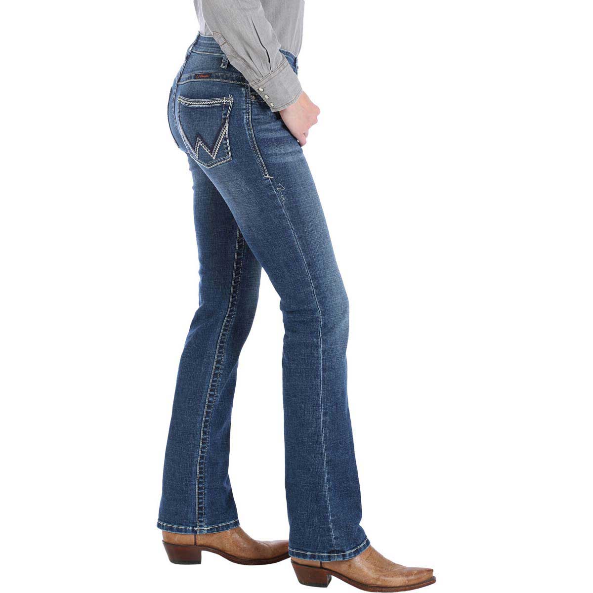 Willow Performance Darkstone Womens Jeans Wrangler - Womens Clothing