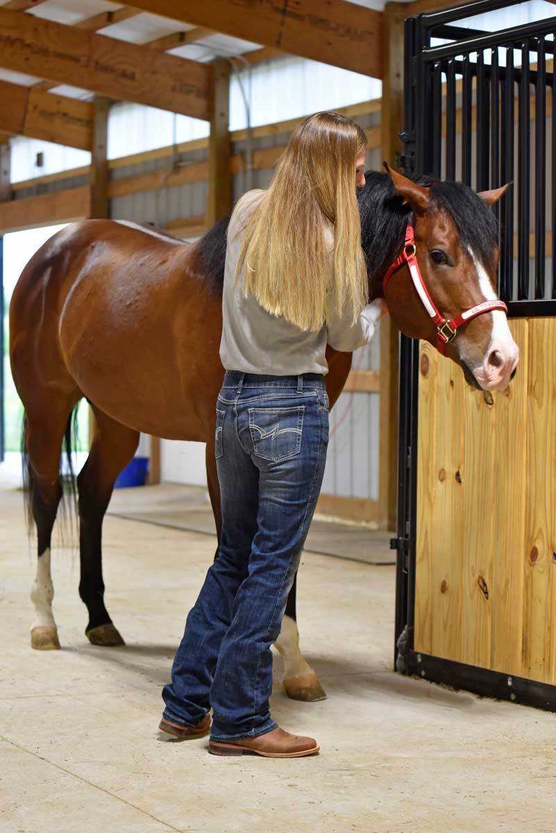 Wrangler Black Mid-Rise Boot Cut Jeans - Gass Horse Supply