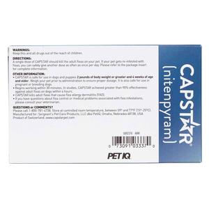 Capstar Oral Flea Tablets for Dogs 2-25 lbs (6 ct) - Item # 46267