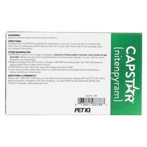 Capstar Oral Flea Tablets for Dogs 25 lbs plus (6 ct) - Item # 46268