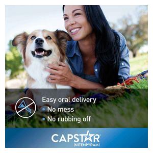 Capstar Oral Flea Tablets for Dogs 25 lbs plus (6 ct) - Item # 46268