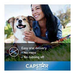 Capstar Oral Flea Tablets for Dogs 6 ct (25 lbs plus) - Item # 46268
