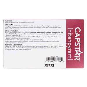 Capstar Flea Tablets for Cats 2-25 lbs (6 ct) - Item # 46269