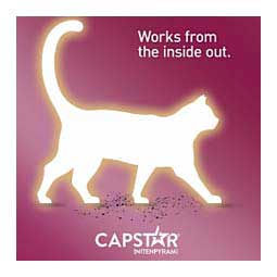 Capstar Flea Tablets for Cats 6 ct (2-25 lbs) - Item # 46269