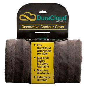 Duracloud Pet Bed Contour Cover Charcoal - Item # 46395