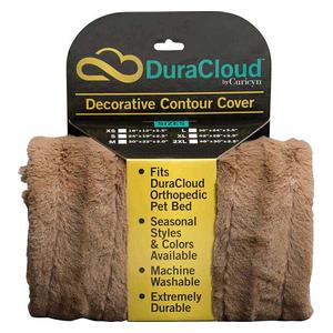 Duracloud Pet Bed Contour Cover Mocha - Item # 46395