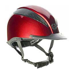Champion Air-Tech Deluxe Horse Riding Helmet w/Dial Metallic Ruby - Item # 46433