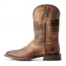 Circuit Patriot 11" Cowboy Boots Weathered Tan - Item # 46471