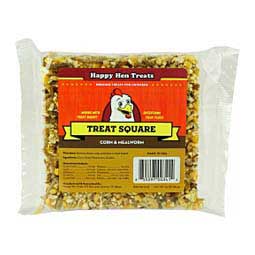 Happy Hen Treat Square for Chickens Mealworm and Corn - Item # 46477