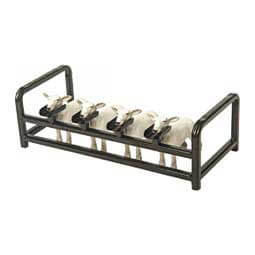 Goat and Lamb 4 Head Show Rail Farm and Ranch Toy Black - Item # 46493