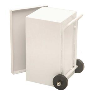 Upright Livestock Show Box with Dolly Kids Toy White - Item # 46495