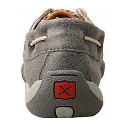 Tooled Womens Driving Mocs Gray - Item # 46504