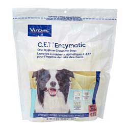 CET Enzymatic Oral Hygiene Dental Chews for Dogs Medium (25-50 lbs) 30 ct - Item # 46575