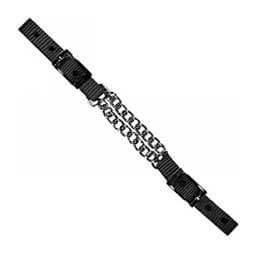 Nylon Double Chain Curb Strap Black - Item # 46665