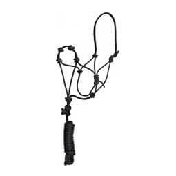 Secure Rope Horse Halter and Lead Black - Item # 46679