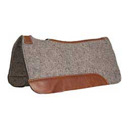 Blue Horse 1" Gray Felt Contoured Horse Saddle Pad 32'' x 31'' - Item # 46689