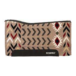 Synergy Insignia Contoured Horse Saddle Pad Gray/Dark Red - Item # 46701