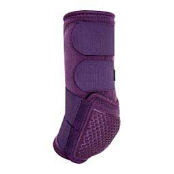 Flexion by Legacy Front Horse Boots Eggplant - Item # 46704C
