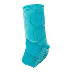Flexion by Legacy2 Front Support Horse Boots Aqua - Item # 46704