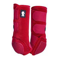 Flexion by Legacy2 Front Support Horse Boots Crimson - Item # 46704