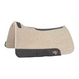 1" Virgin Wool Felt Horse Saddle Pad Natural - Item # 46715