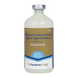 Fostera Gold PCV Swine Vaccine 50 dose - Item # 46743