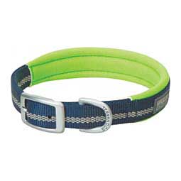 Reflective Neoprene Lined Dog Collar Navy - Item # 46788