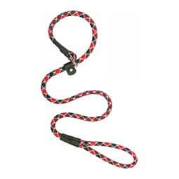 Rope Slip Dog Lead Black/Red - Item # 46795