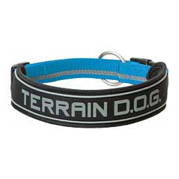 Padded Reflective Snap-N-Go Adjustable Dog Collar Blue L (1 x 21-25 in) - Item # 46805