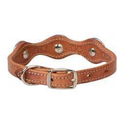 Texas Star Leather Dog Collar 5/8'' x 13'' - Item # 46806
