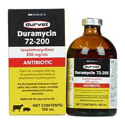 Duramycin 72-200 for Livestock 100 ml (OTC) - Item # 46821