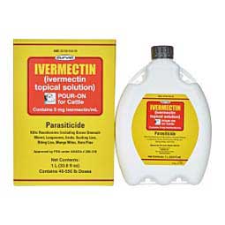 Ivermectin Pour-On for Cattle 1 liter - Item # 46827