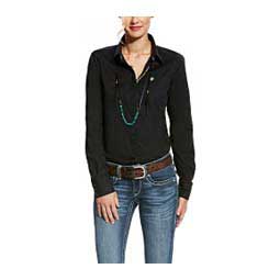 Kirby Stretch Long Sleeve Womens Shirt Black - Item # 46854